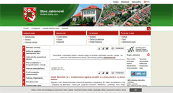 Desktop Screenshot of obecjablonove.sk